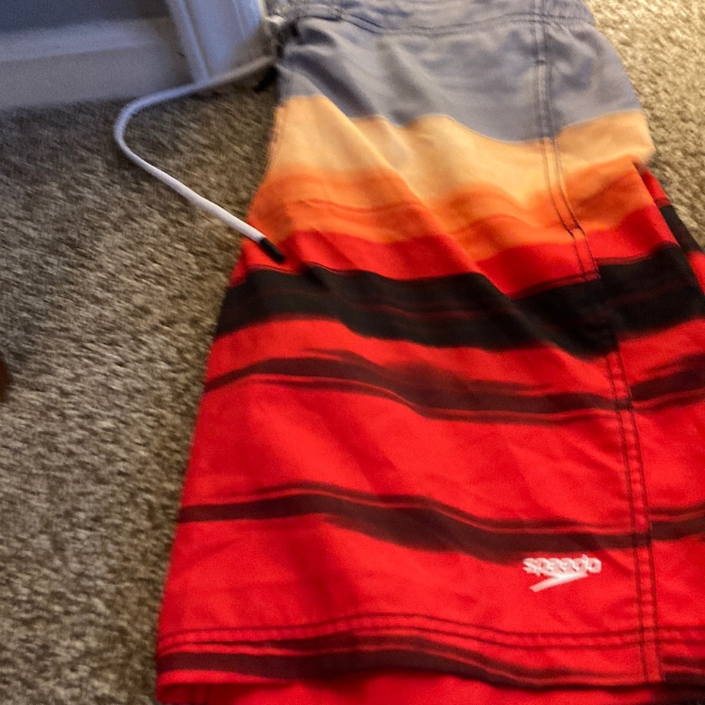 Boys size M Speedo swim shorts